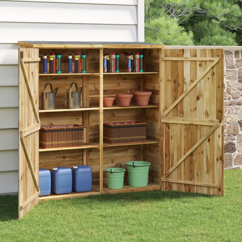 SHED JARDIN VIDAXL 163x50x171 cm Pine solide