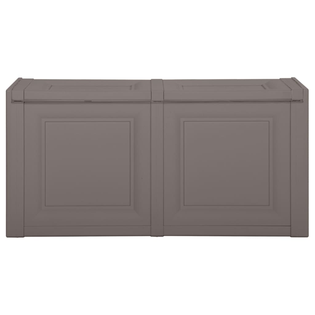 Boîte de coussin Vidaxl 85 l 86x40x42 cm Gray
