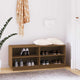 Armoire à chaussures vidaxl 110x34x45 cm