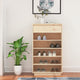 Vidaxx meuble à chaussures 60x34x105 cm bois de pin massif