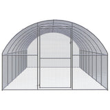 Vidaxl Chicken Run 3x8x2 M Galvanisé Steel - afbeelding 2