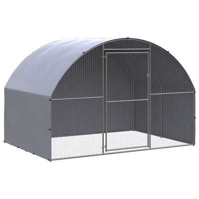 Vidaxl Chicken Run 3x2x2 M Galvanisé Steel