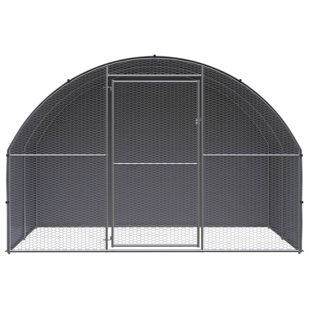 Vidaxl Chicken Run 3x2x2 M Galvanisé Steel
