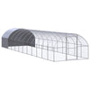 Vidaxl Chicken Run 3x12x2 m Galvanisé Steel