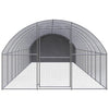 Vidaxl Chicken Run 3x12x2 m Galvanisé Steel