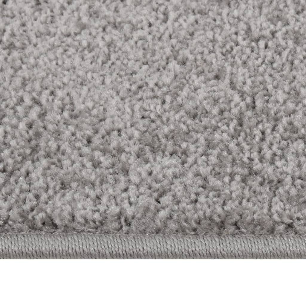 Viaxl tapis kortpolig 140x200 cm gris