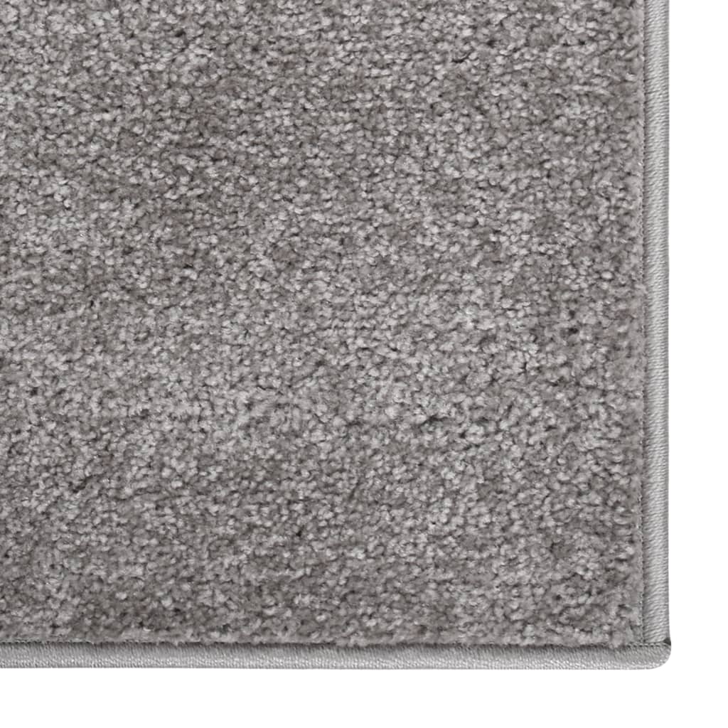 Vidaxl tapis kortpolig 200x290 cm gris