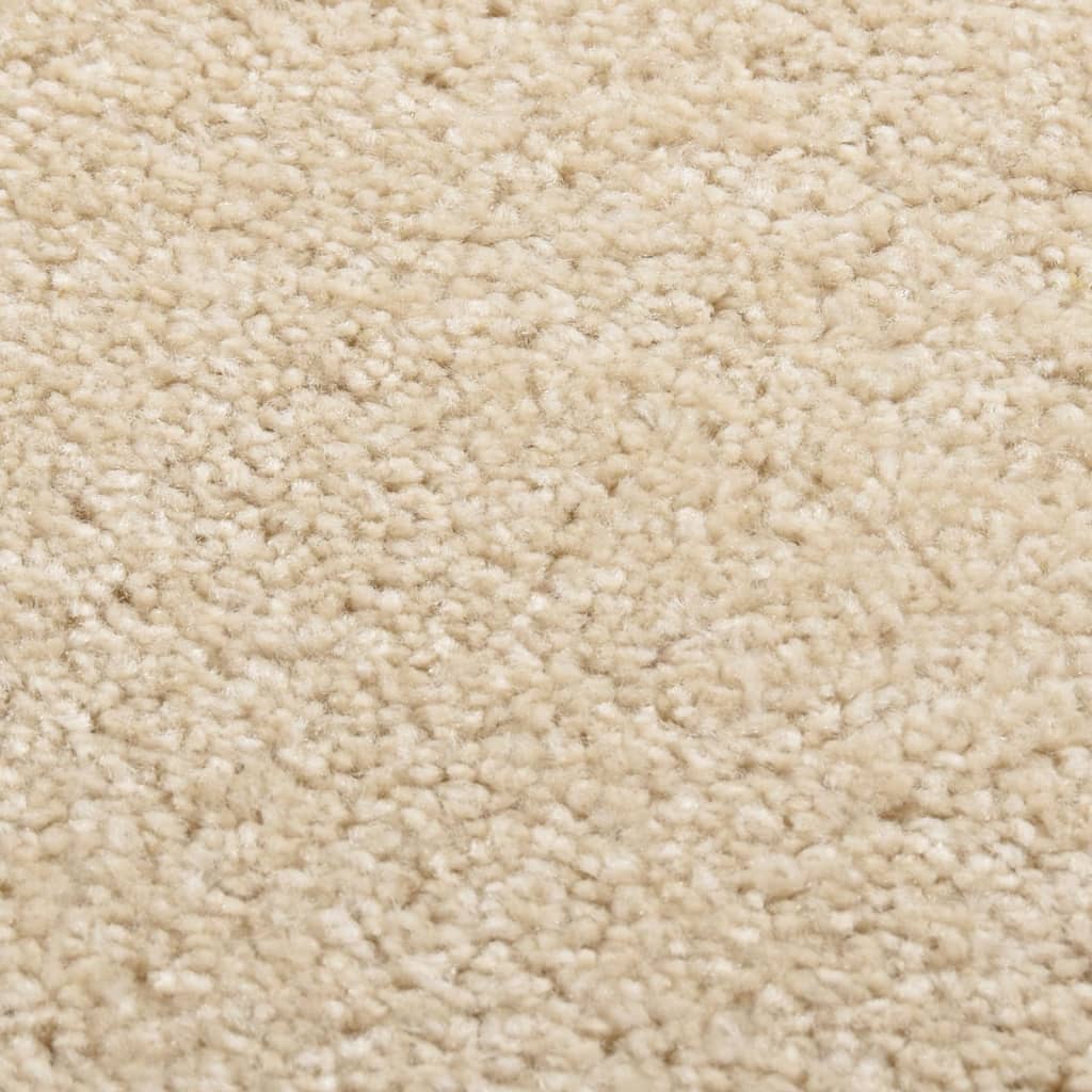 Vidaxl tapis kortpolig 240x340 cm beige