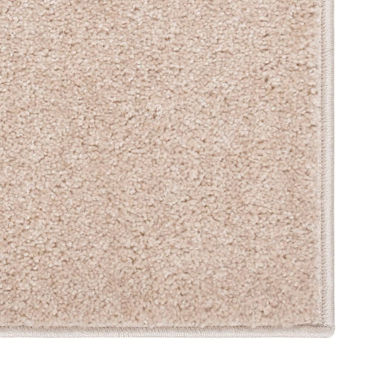 Viaxl tapis kortpolig 240x340 cm beige sombre