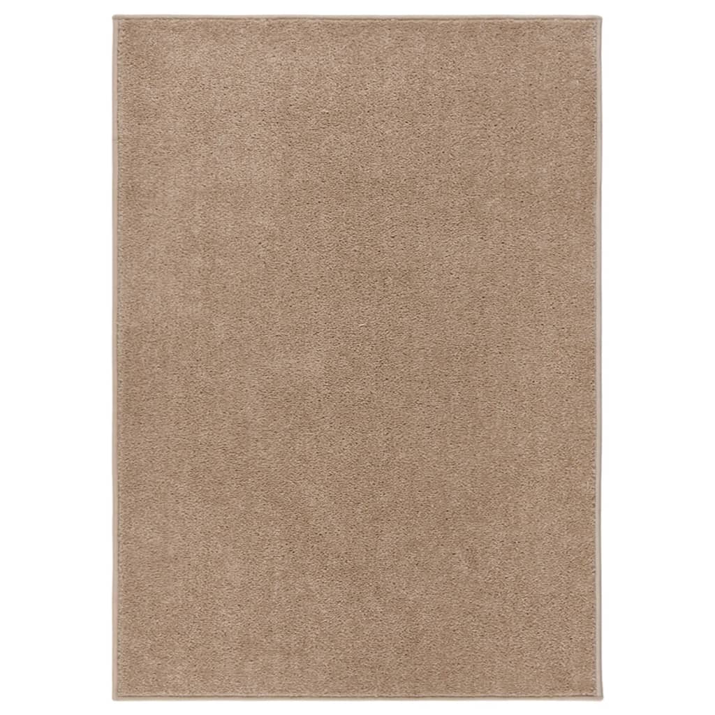 Viaxl tapis kortpolig 240x340 cm brun