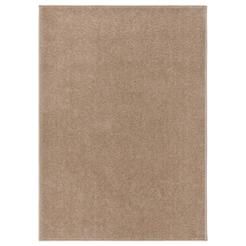 Viaxl tapis kortpolig 240x340 cm brun