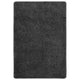 Tapis vidaxl Shaggy Anti-slip 160x230 cm gris foncé