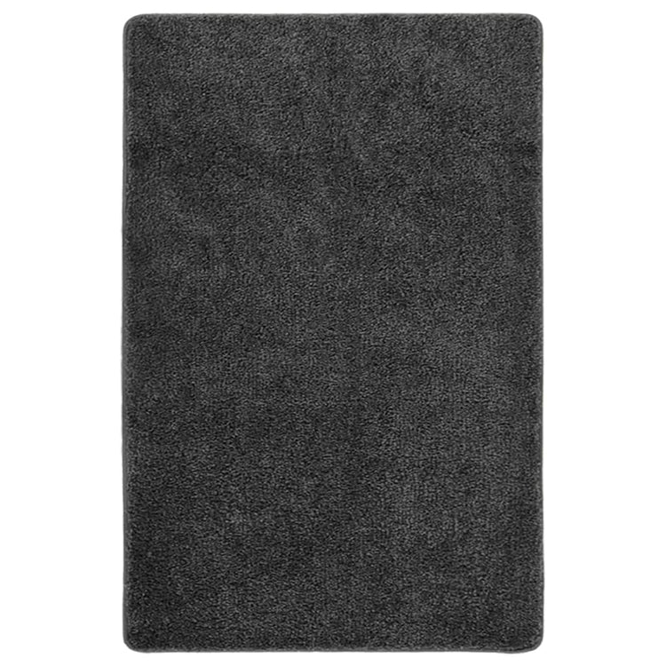 Tapis vidaxl Shaggy Anti-slip 200x290 cm gris foncé