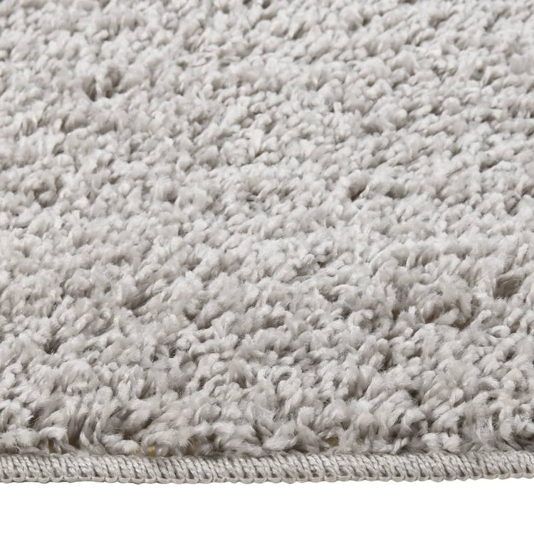 Tapis vidaxl shaggy anti-glip 80x150 cm gris clair