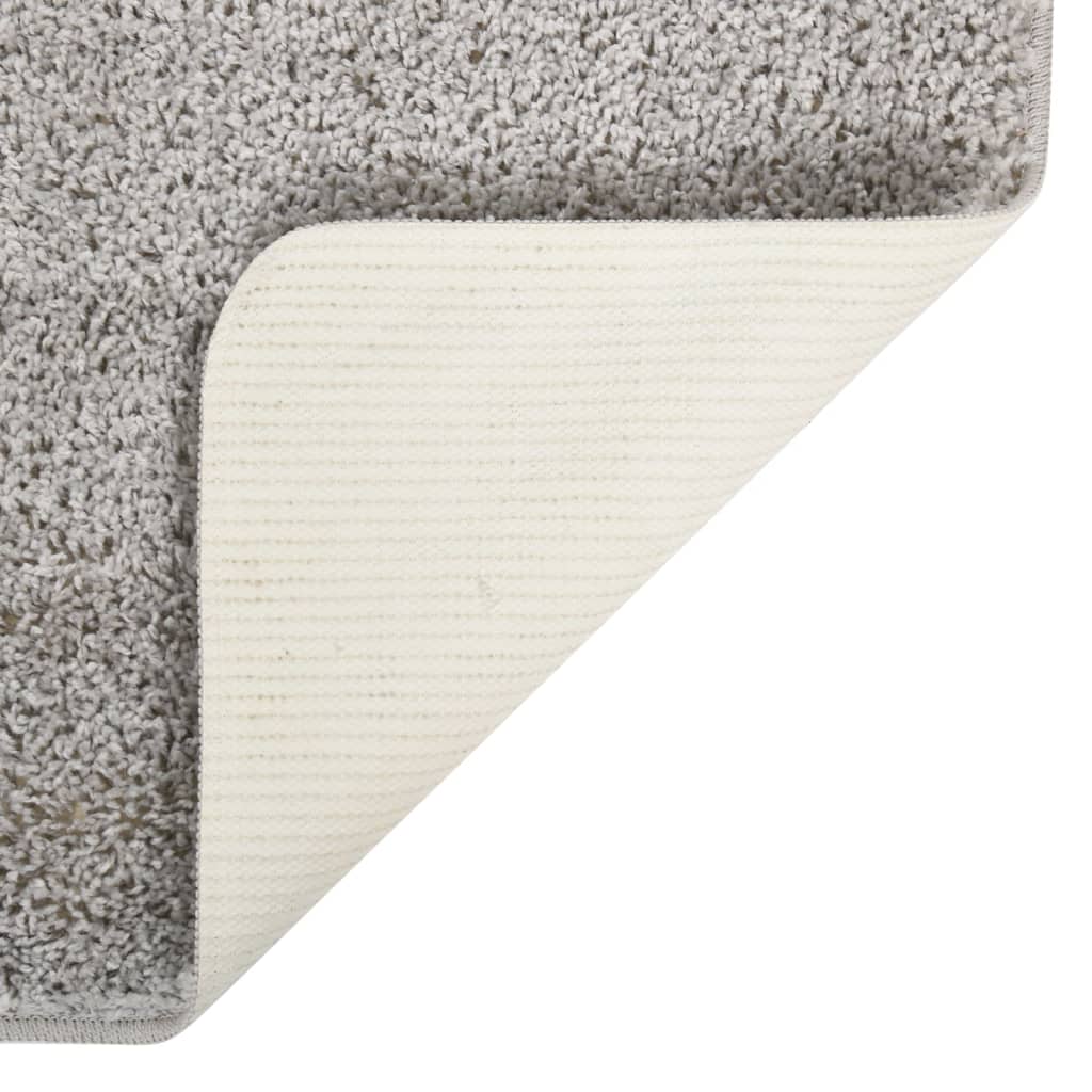 Tapis vidaxl shaggy anti-glip 80x150 cm gris clair