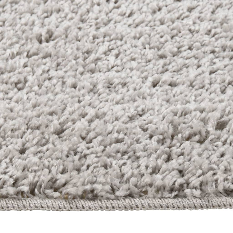 Tapis vidaxl Shaggy Anti-slip 120x170 cm gris clair