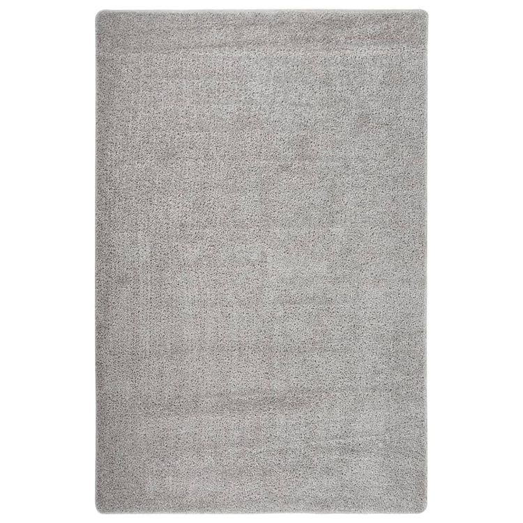 Tapis vidaxl Shaggy Anti-slip 200x290 cm gris clair