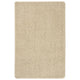 Tapis vidaxl Shaggy Anti-slip 200x290 cm de couleur crème