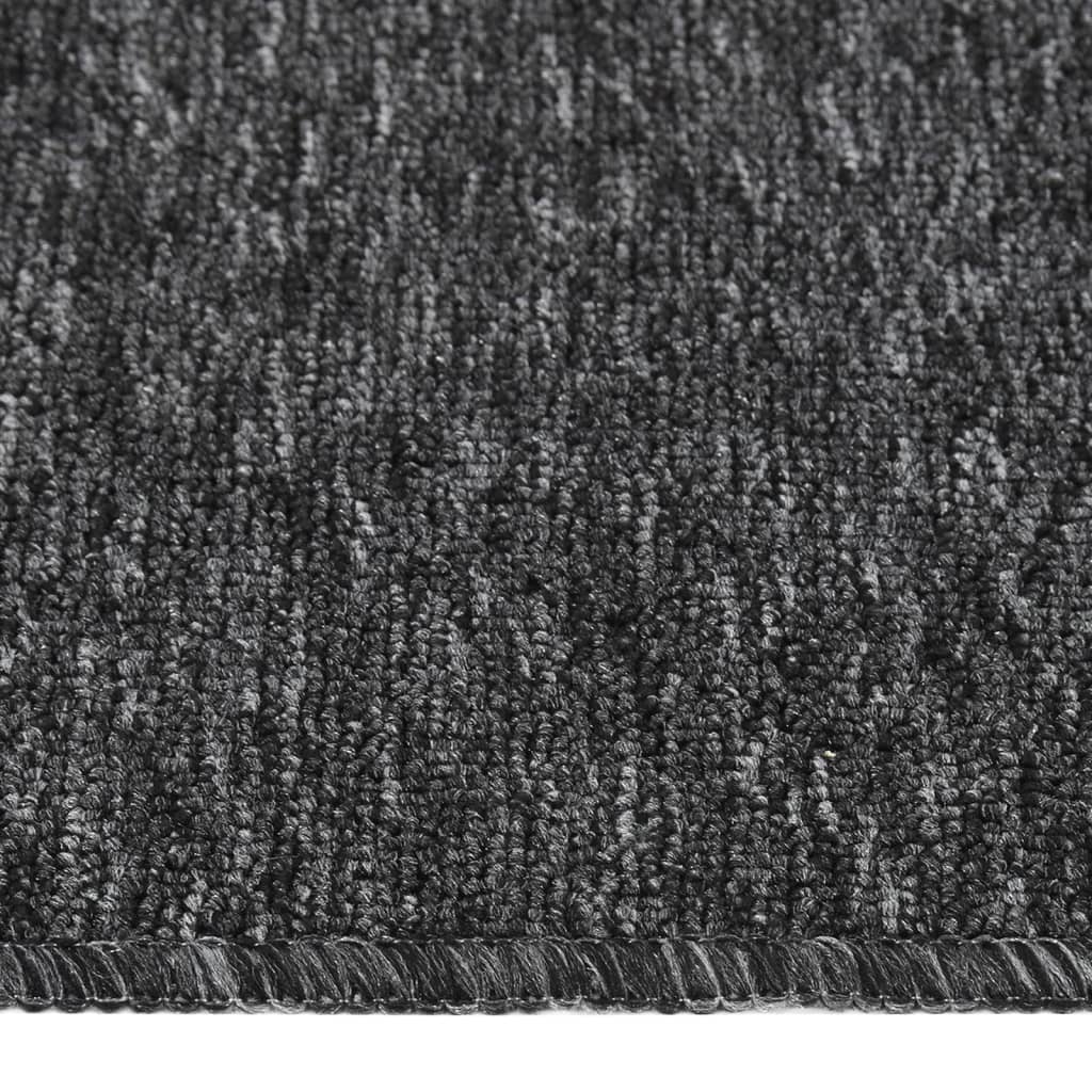 Vidaxl Stair Mats 15 ST Couleur anthracite rectangulaire de 60x25 cm