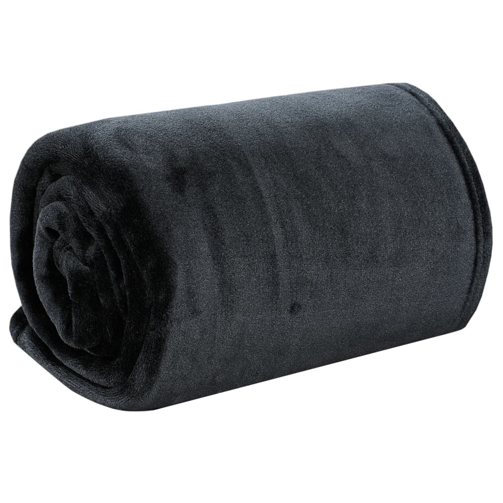 Couverture vidaxl 150x200 cm Black