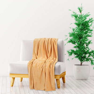 Couverture Vidaxl 130x170 cm Fog du désert en polyester