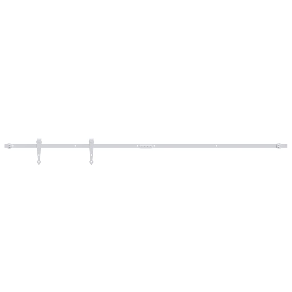 Suspension Vidaxl Ensemble pour la mini-porte-jumelle 200 cm en acier en acier en carbone blanc