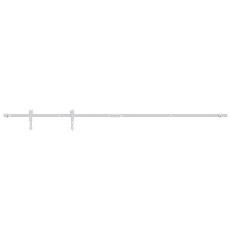 Suspension Vidaxl Ensemble pour la mini-porte-jumelle 200 cm en acier en acier en carbone blanc