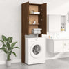 Vidaxl Washing Machine Armoire 64x25.5x190 cm Couleur de chêne brun