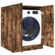Vidaxl Washing Machine Counboard 71x71.5x91.5 cm Couleur de chêne fumé