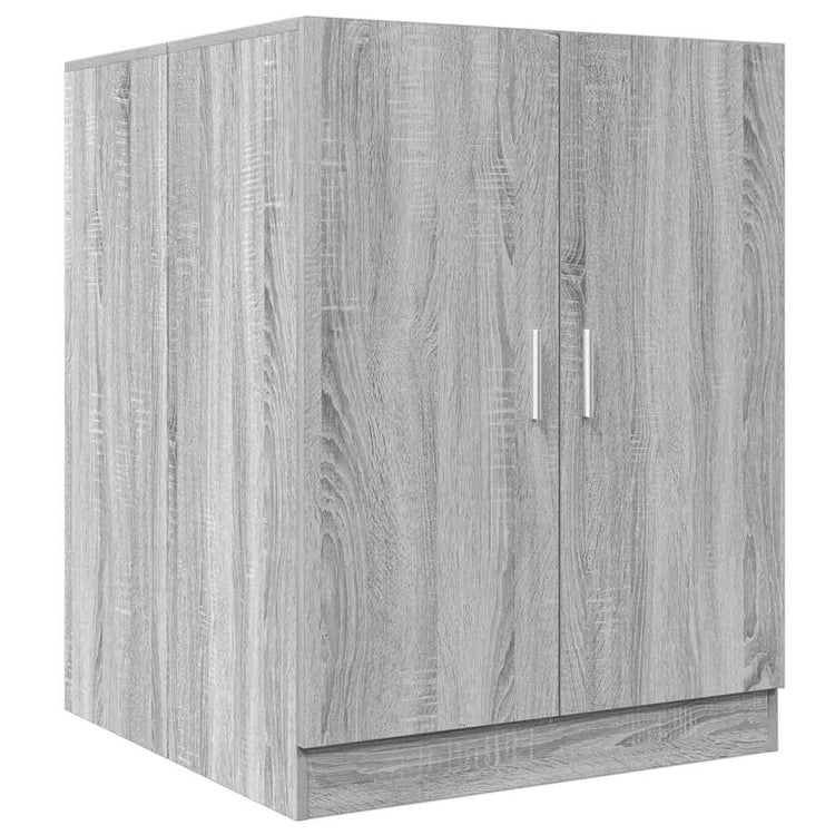 Vidaxl Washing Machine Counboard 71x71.5x91.5 cm Gray Sonoma Oak coloré