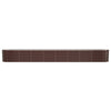 Vidaxl Planter 332x40x36 cm en poudre en poudre brun