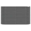 Boîte de planification Vidaxl 114x40x68 cm - Anthracite en acier recouvert de