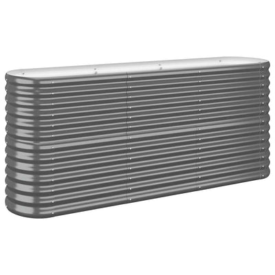 Boîte de planification Vidaxl 152x40x68 cm - Anthracite en acier recouvert de