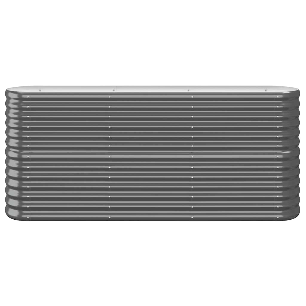 Boîte de planification Vidaxl 152x40x68 cm - Anthracite en acier recouvert de