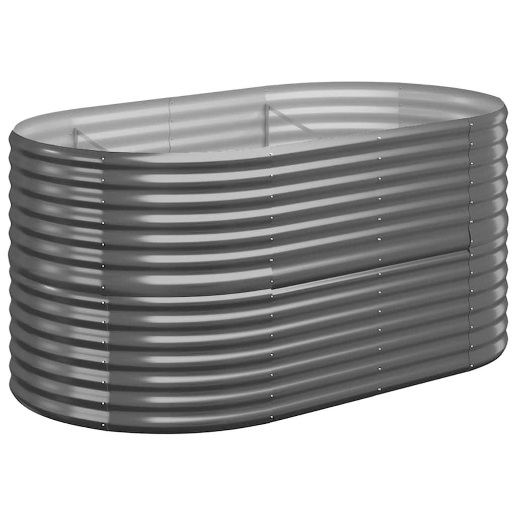 Boîte de planification Vidaxl 152x80x68 cm - Anthracite en acier recouvert de
