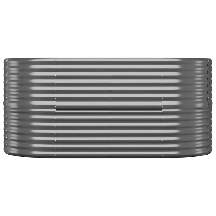 Boîte de planification Vidaxl 152x80x68 cm - Anthracite en acier recouvert de