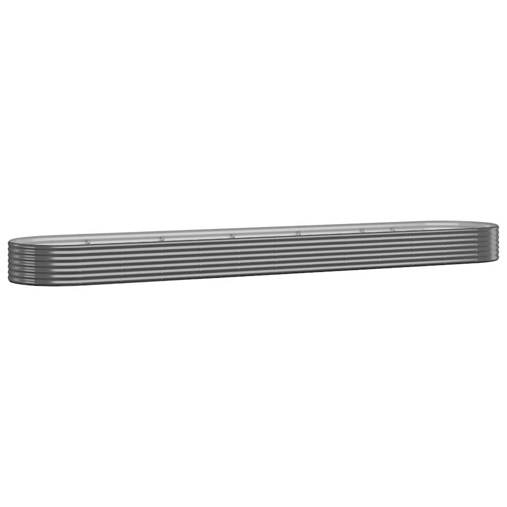 Jardinière Vidaxx 507x100x36 cm acier galvanisé anthracite