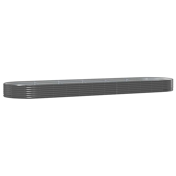 Jardinière Vidaxx 523x140x36 cm acier galvanisé anthracite