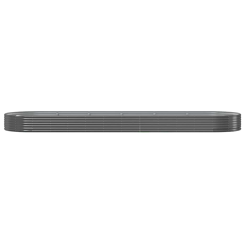 Jardinière Vidaxx 523x140x36 cm acier galvanisé anthracite