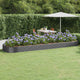 Jardinière Vidaxx 523x140x36 cm acier galvanisé anthracite