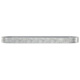 Vidaxl planteur 523x140x36 cm en poudre en poudre en argent en acier coloré - afbeelding 3