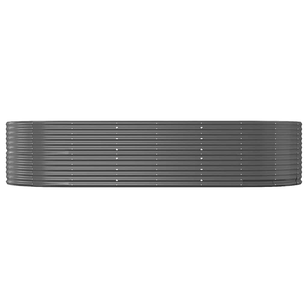 Jardinière Vidaxx 291x140x68 cm acier galvanisé anthracite