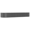 Jardinière Vidaxx 447x140x68 cm acier galvanisé anthracite