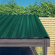 Vidaxx panneaux de toit 12 pcs 80x36 cm acier galvanisé vert