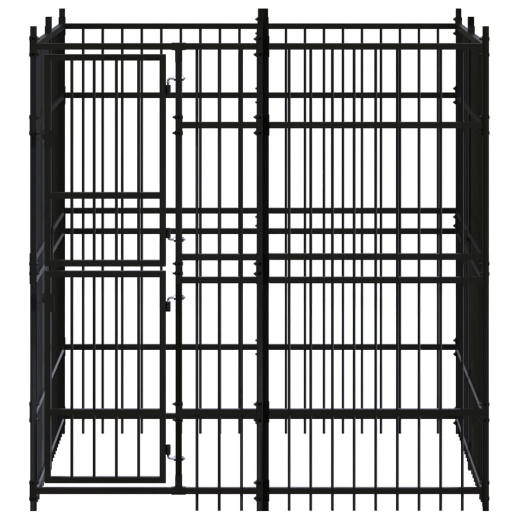 Vidaxl Dog Kennel 3,69 m² Steel
