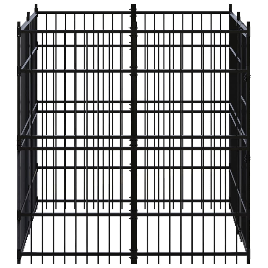 Vidaxl Dog Kennel 3,69 m² Steel