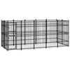 Vidaxl Dog Kennel 9.22 m² Steel