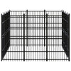 Vidaxl Dog Kennel 11.06 m² Steel