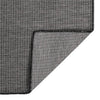 Vidaxl extérieur tapis plat tissé 100x200 cm gris