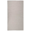 Vidaxl extérieur tapis plat tissé 80x150 cm taupe